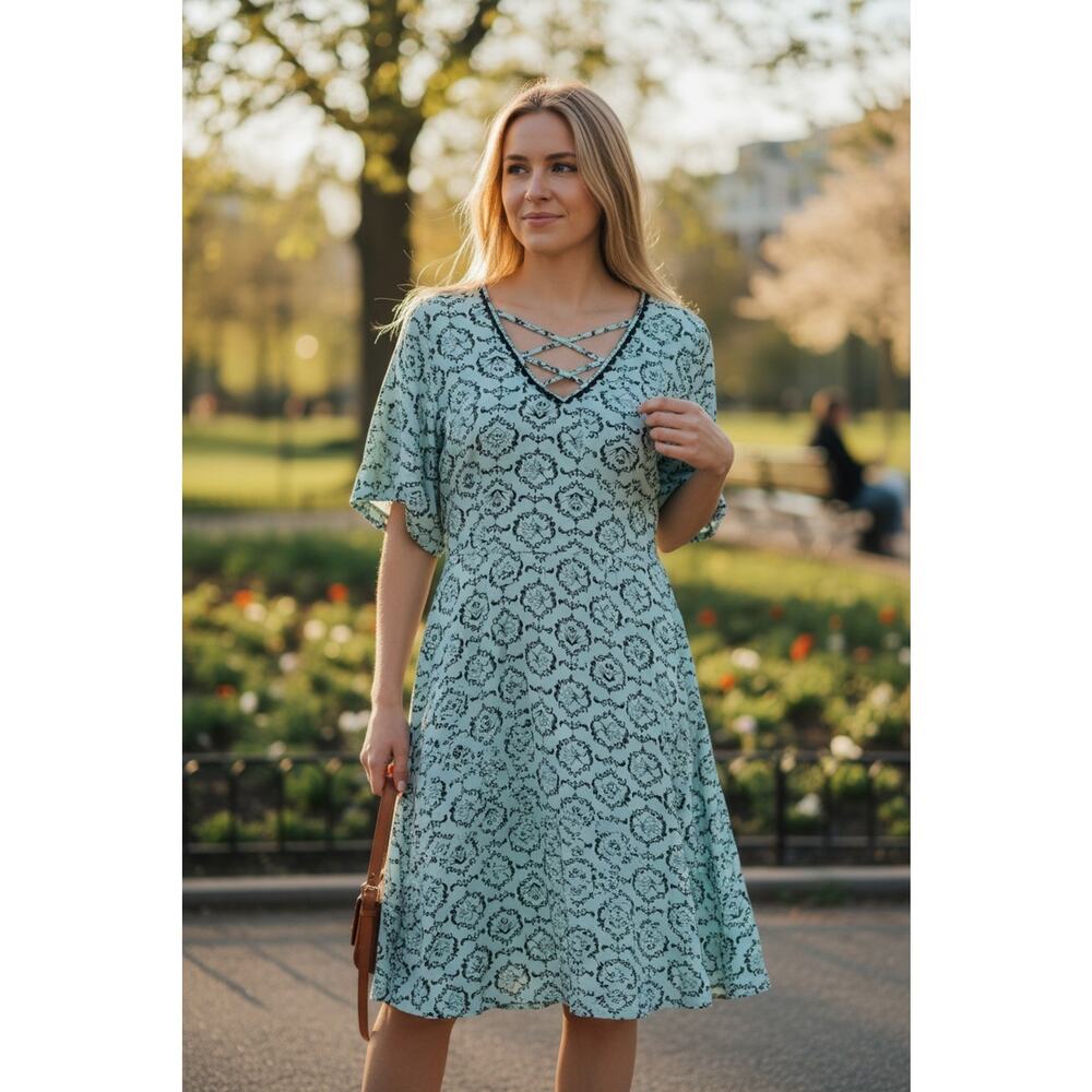 The Nightmare Before Christmas Mint Jack & Zero Dress Womens plus sized 4 - Picture 4 of 6